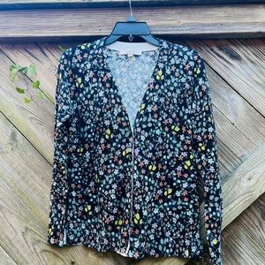 Loft Flowered Cardigan